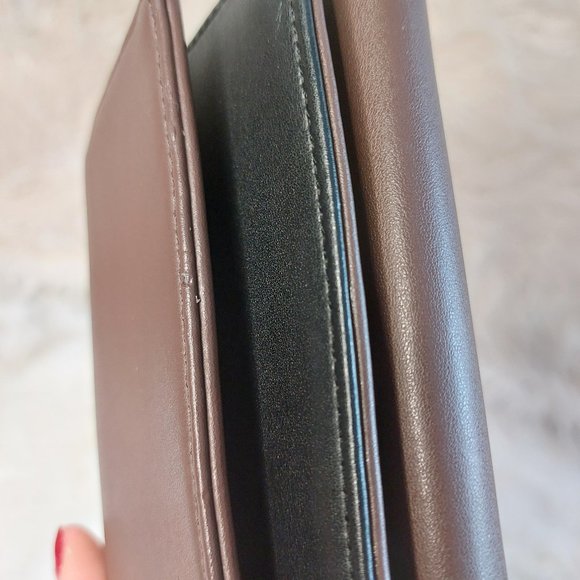 Mat & Nat Women's Brown Long Wallet Crossbody Bag - Picture 8 of 14